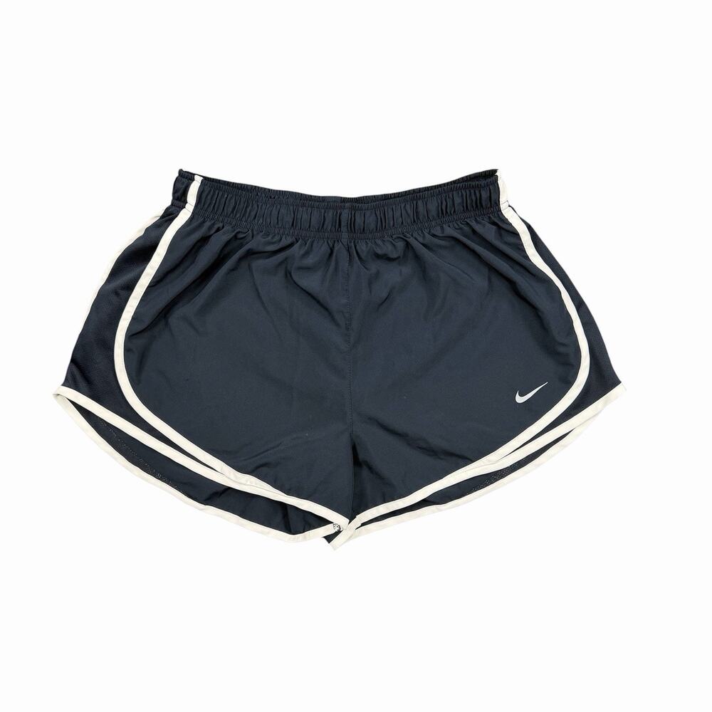 Nike Dri-FIT Tempo Running Shorts Women’s Large Navy Blue Athletic Lined